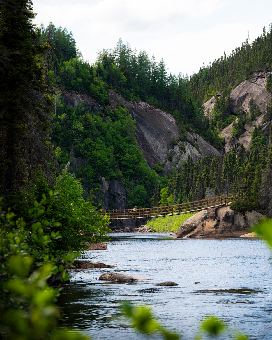 Réserve faunique de Port-Cartier-Sept-iles, Chute MacDonald