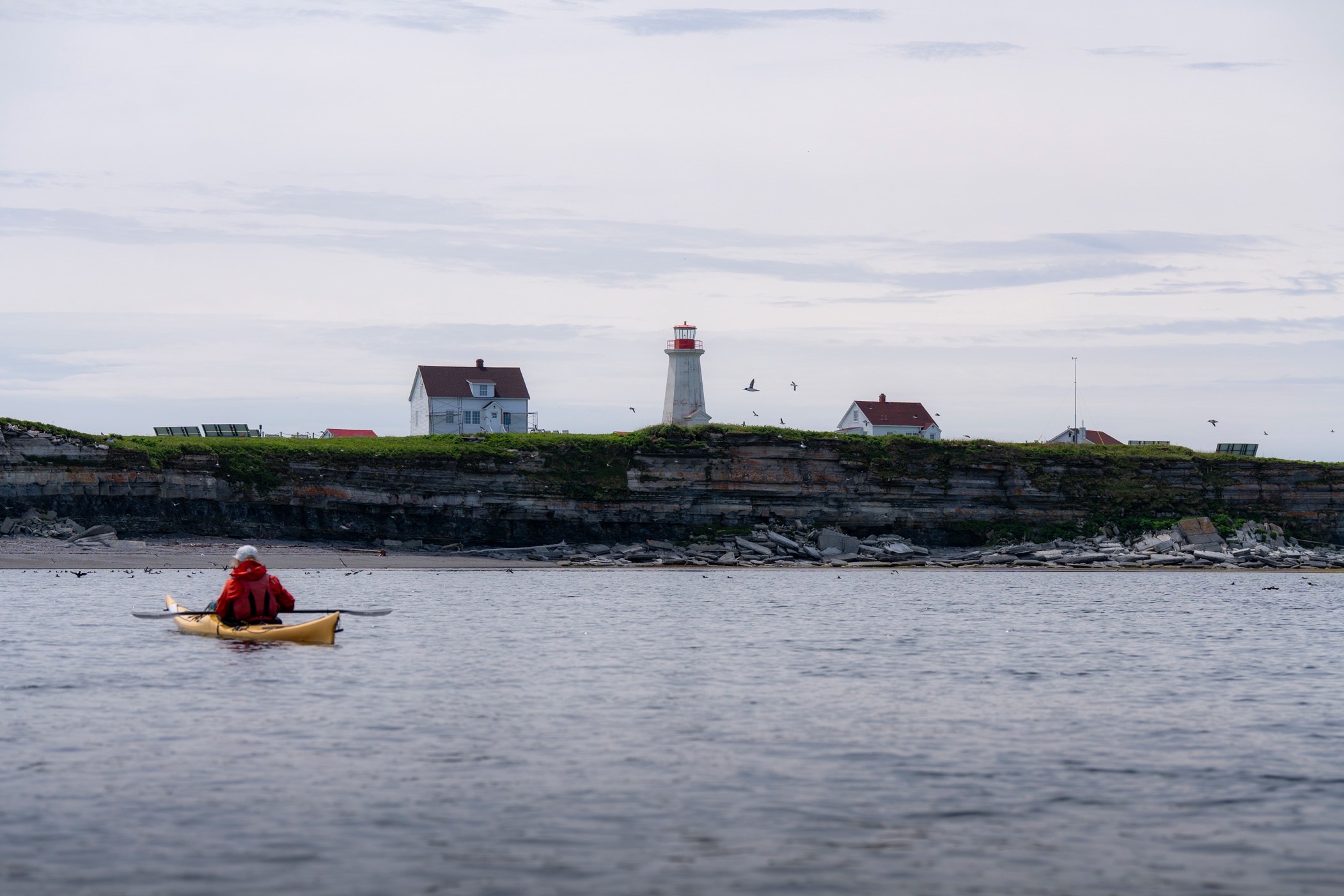 Côte-Nord, Longue-Pointe-De-Mingan, Ile aux Perroquets, Quebec