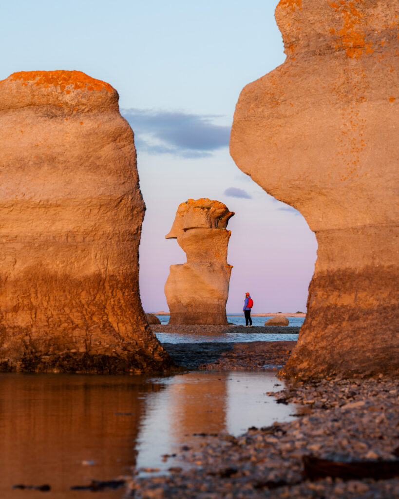 Côte-Nord, Ile Quarry, Monolithes, Archipel-De-Mingan, Havre-Saint-Pierre