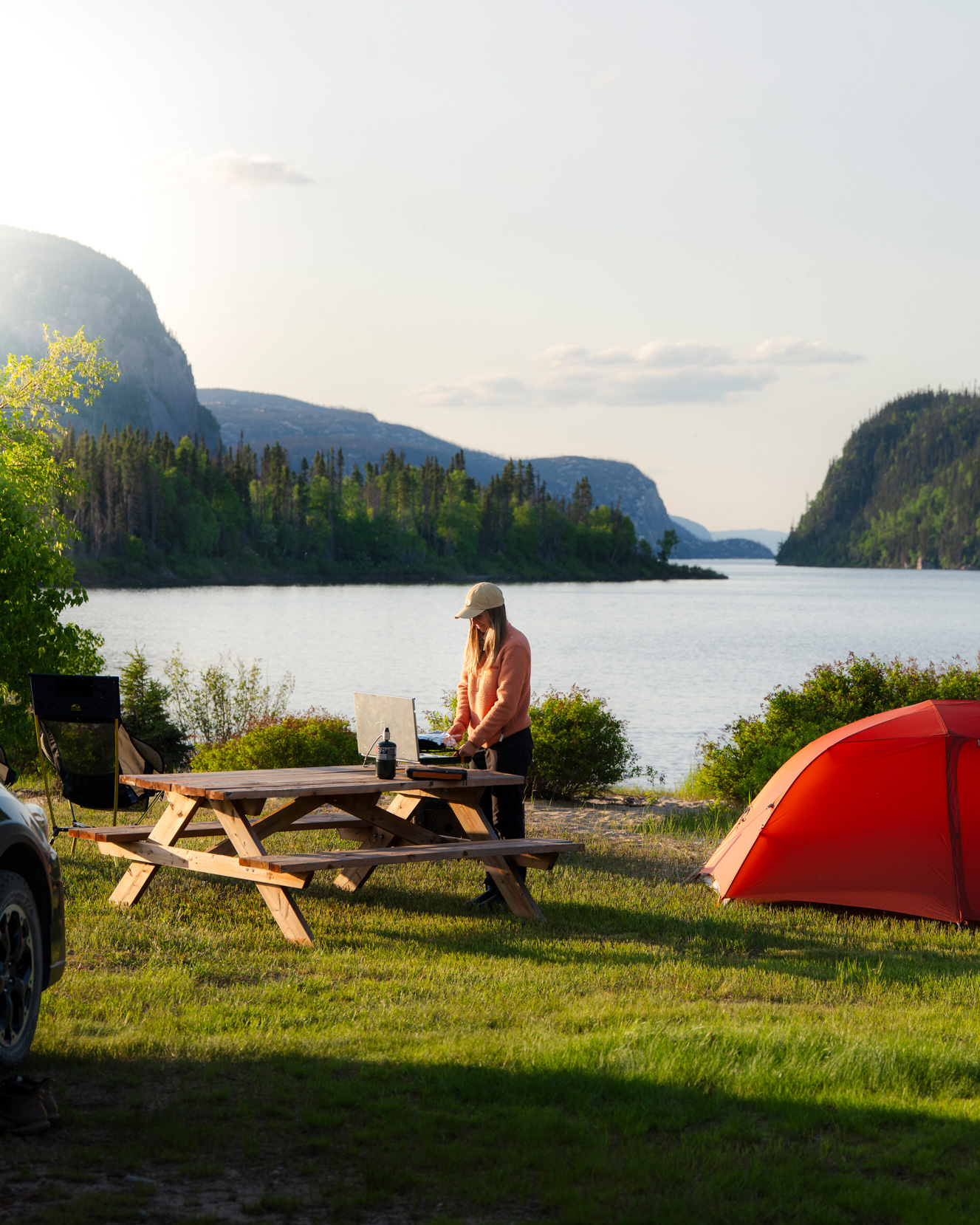 Cote-Nord, Lac Walker, Réserver-faunique-de-Port-Cartier-Sept-Iles