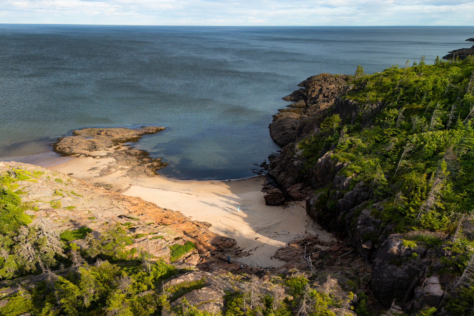 Cote-Nord, Baie des tous nus